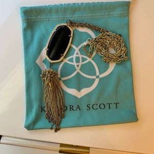 Kendra Scott Rayne Black Necklace